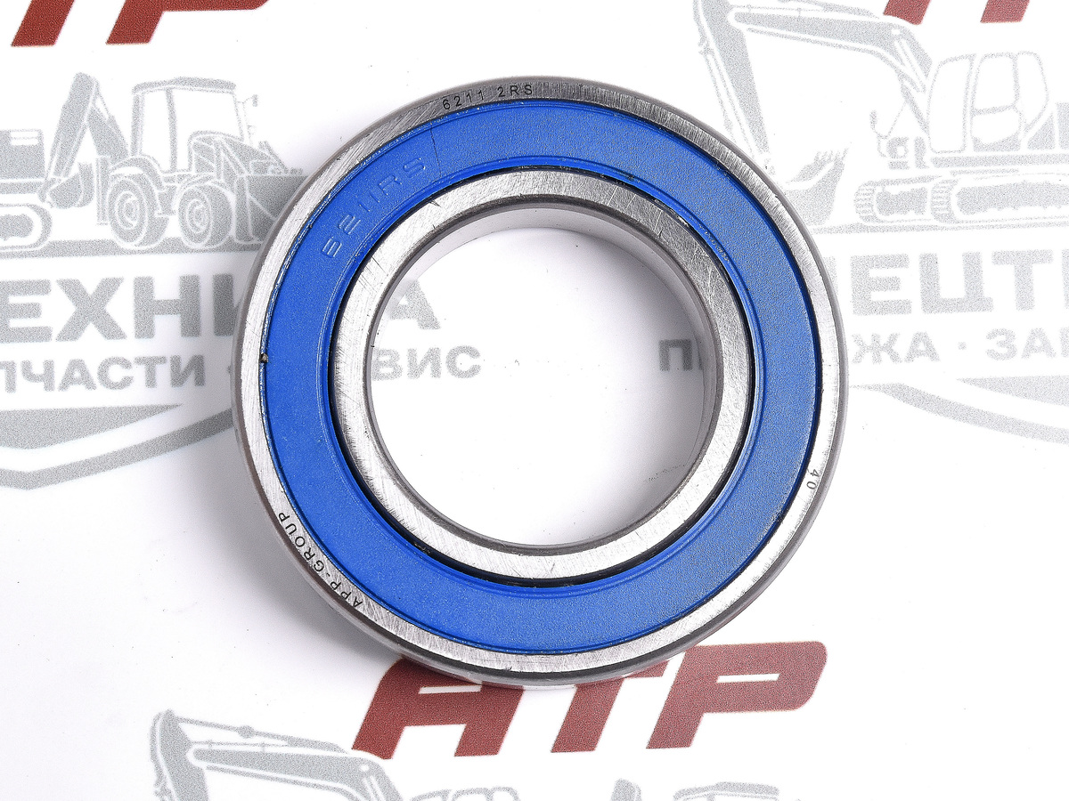 Подшипник шариковый радиальный 6211-2RS - изображение 1
