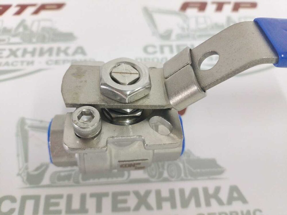 Кран шаровой Ду15 Ру63 9х9, F03/F04, 4,5Нм