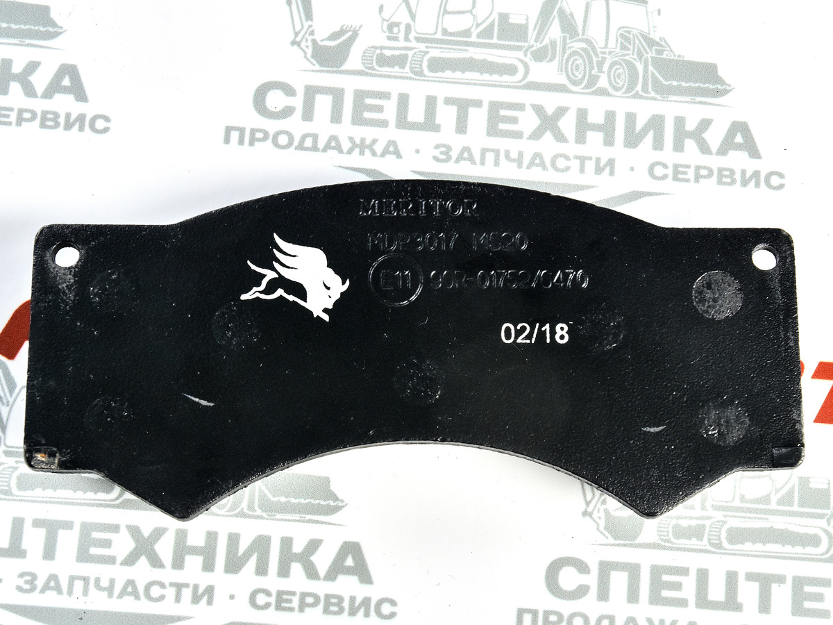 Комплект дисковых тормозных колодок MDP3017 - изображение 1