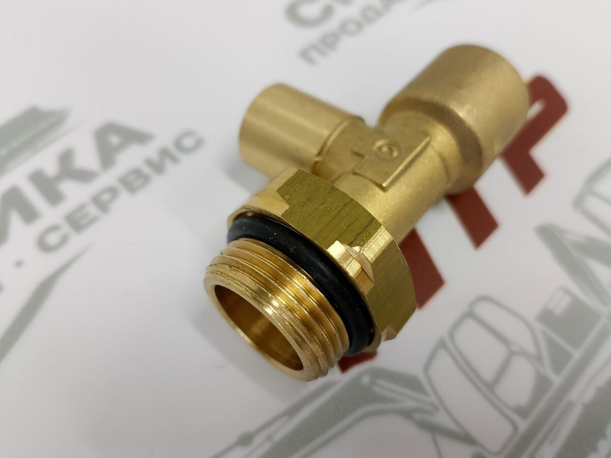 Фитинг тройник 12х8хМ22 вертикальный Camozzi 9422