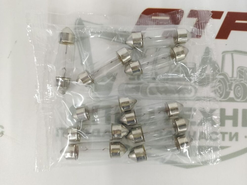 Лампа салонная 12V C5W T11 SV8.5 36мм 800042