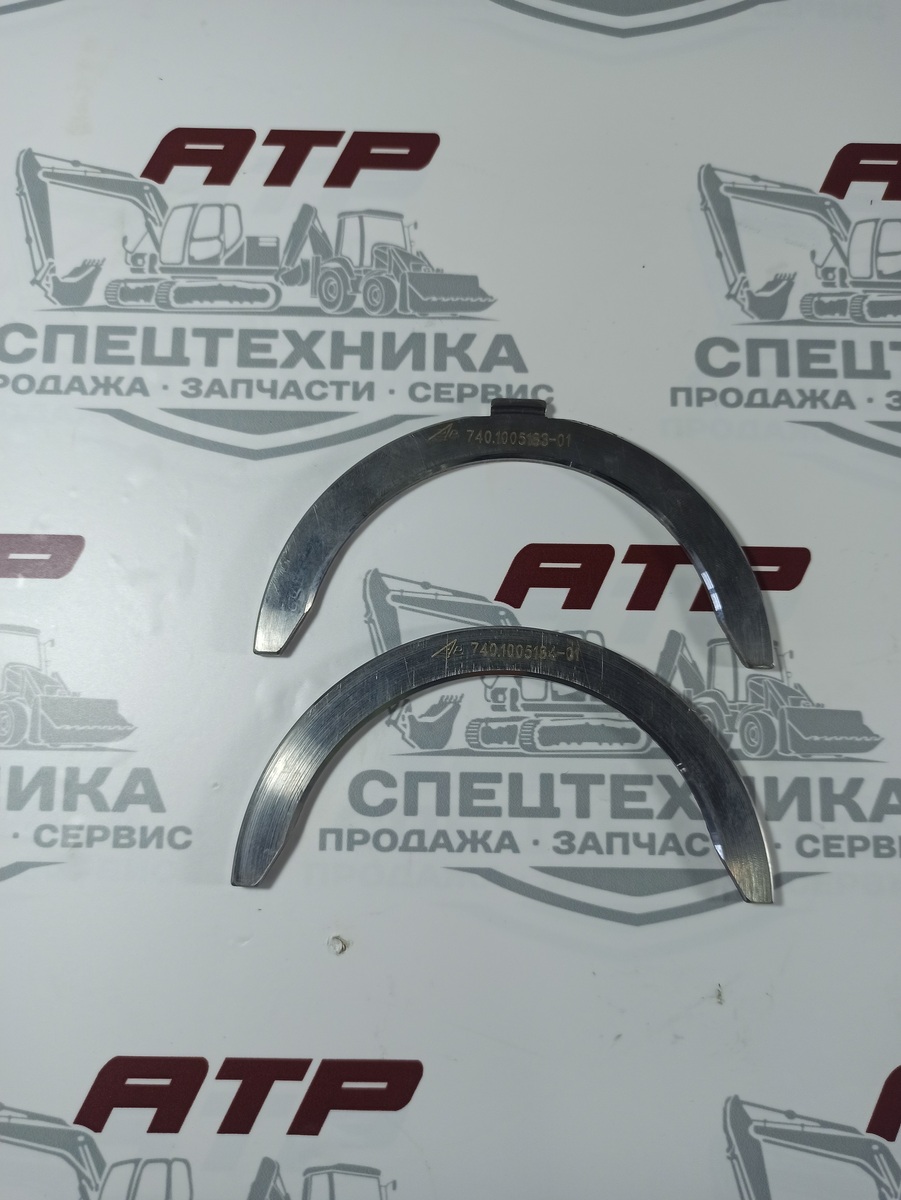 Полукольца коленвала медные Р0 DMR 74083 / DMR74084