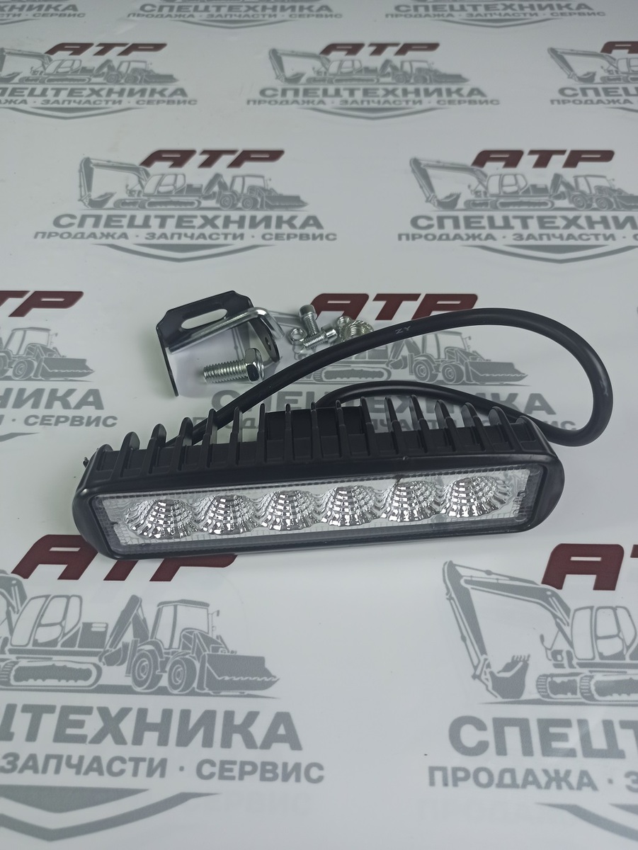 Фара светодиодная ДХО AE18RT-6LED-DRL-PC 09.193