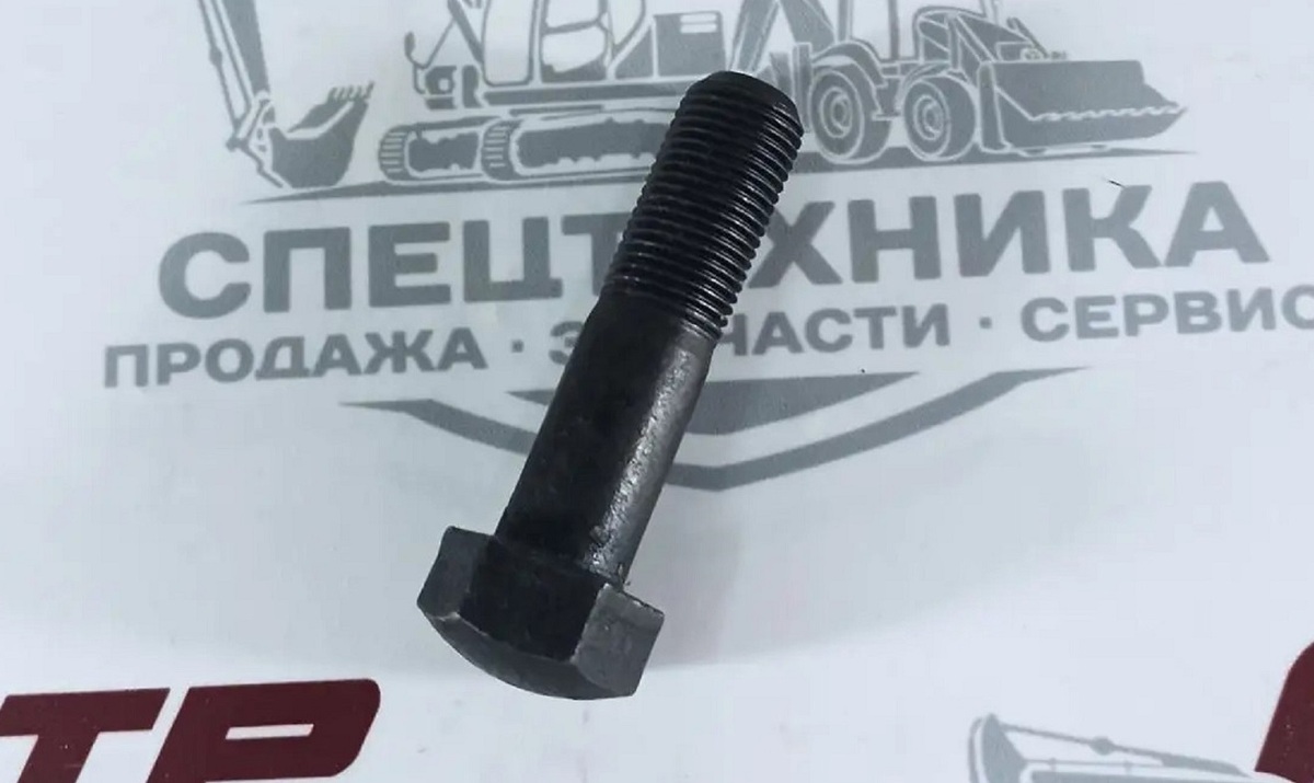 Болт М16х62х1,5 башмачный с гайкой термообработанный (L-62mm) - изображение 1